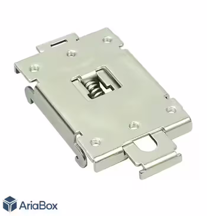 براکت ریلی فلزی الکترونیکی بزرگ MH-06 با ابعاد 44.2×80 میلی متر