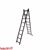 نردبان 18 پله مهرنگار مدل GALAXY به همراه پایه تعادل