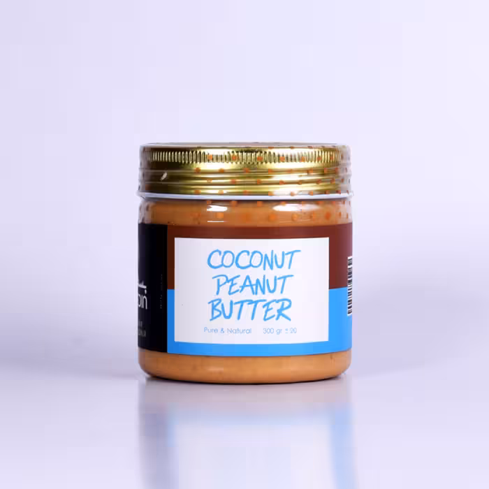 کره بادام زمینی و نارگیل 300 گرم بسدین