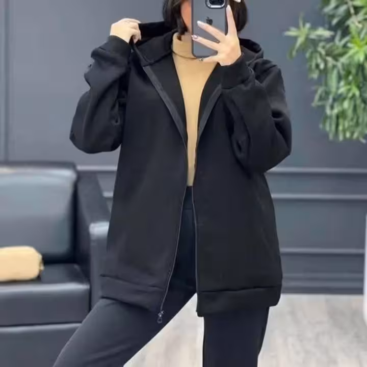 هودی جلو زیپ