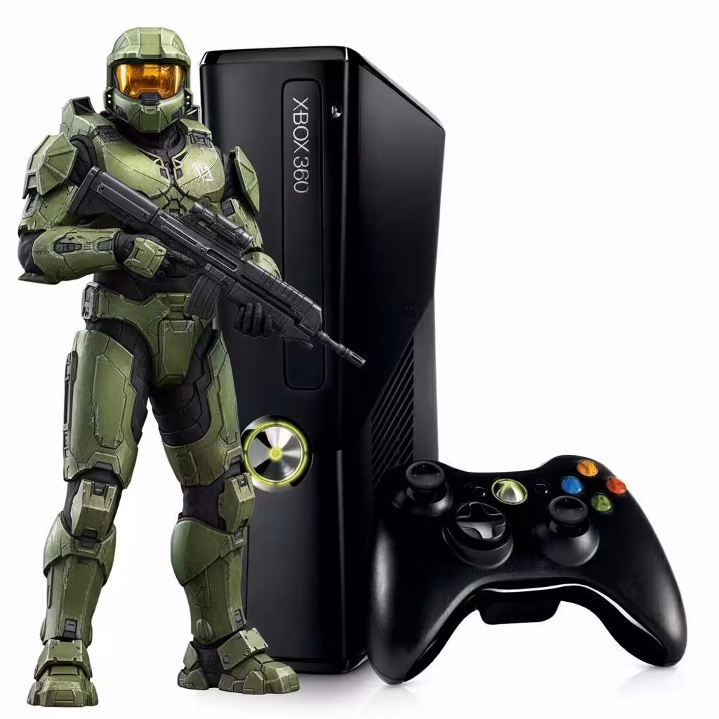 Xbox 360 کپی خور 320گیگ مدل اسلیم فول گیم کارکرده به همراه کد شرکت در قرعه کشی