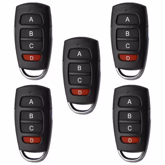 ریموت در ورودی بلوتوثی مدل Azr کد Dezh-433 بسته 5عددی | چاوه