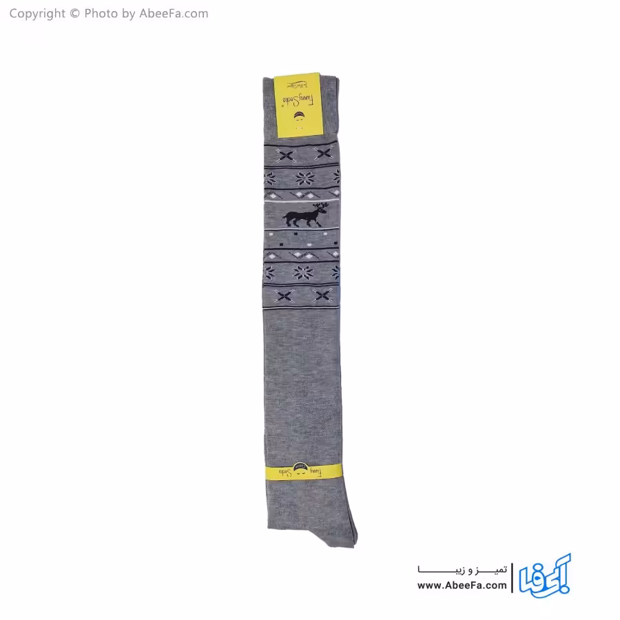 جوراب بالا زانو فانی 3004 طوسی