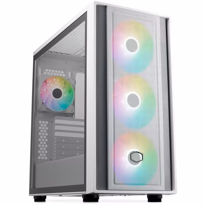 کیس کولرمستر مدل COOLERMASTER MASTERBOX 600 WHITE