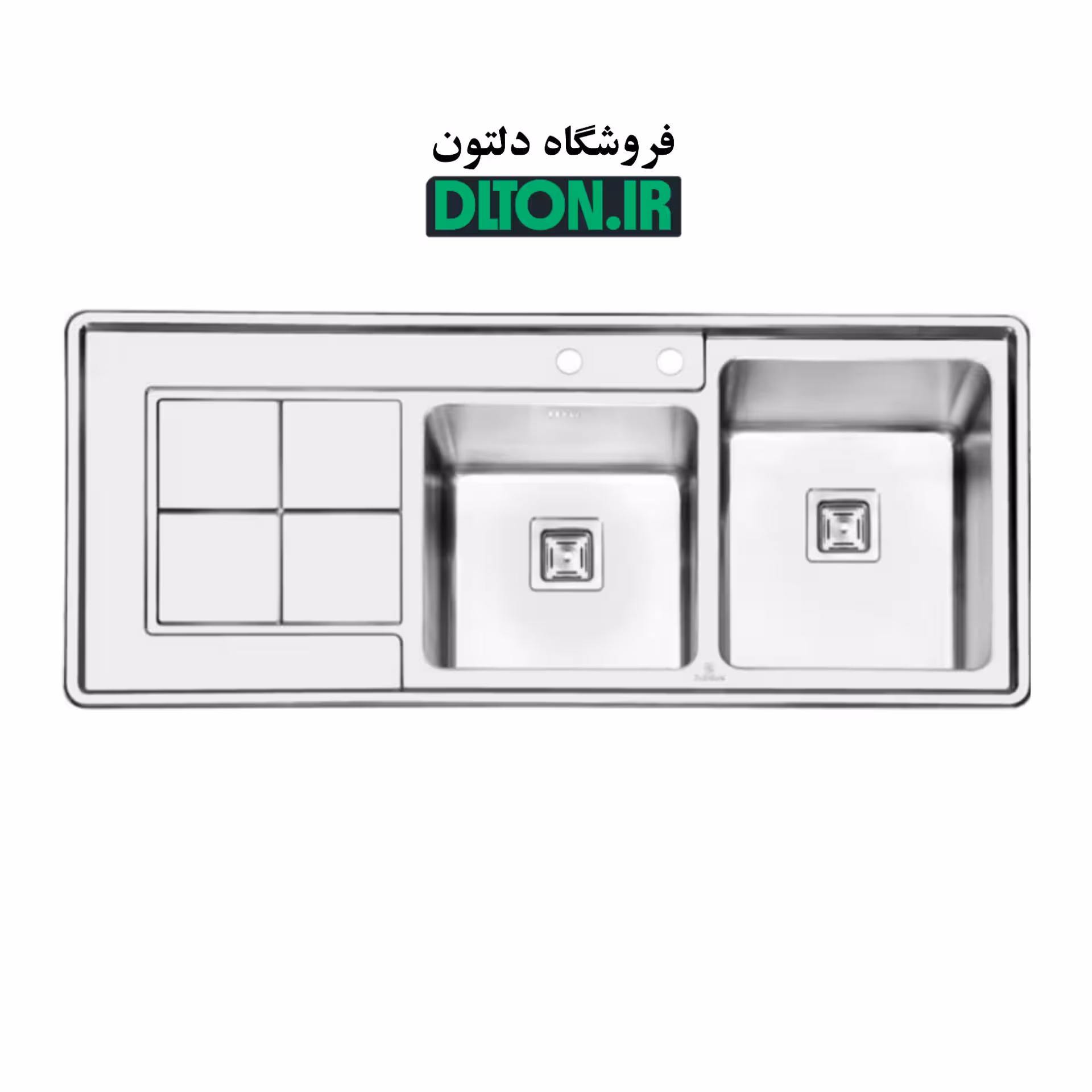 سینک فانتزی توکار پرنیان استیل مدل PS 1213