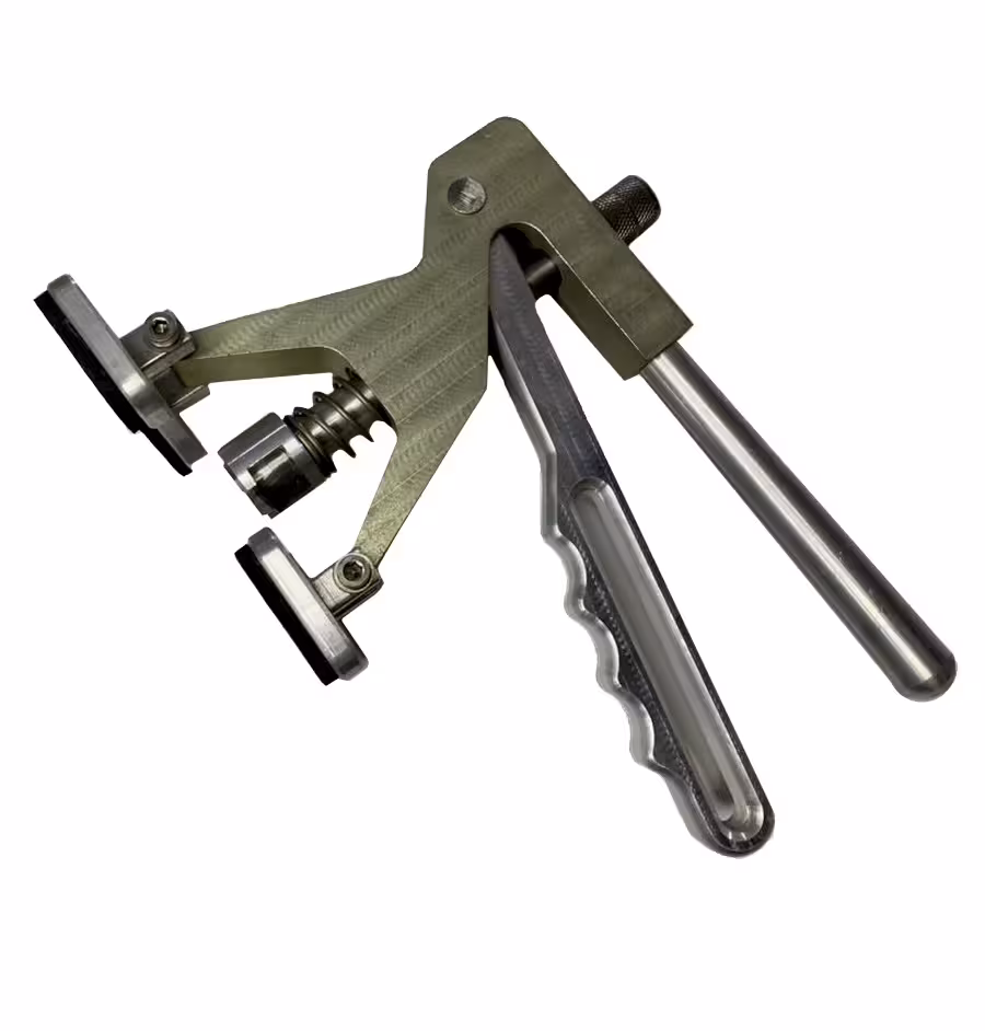 انبر فلزی پایه ثابت صافکاری بی رنگ پی دی آر مدل SAH-A01