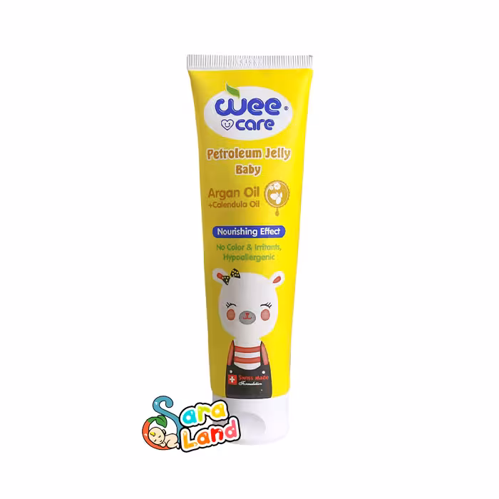 وازلین ژله ای کودک وی کر حاوی روغن آرگان و عصاره عسل حجم 100 میلی لیتر