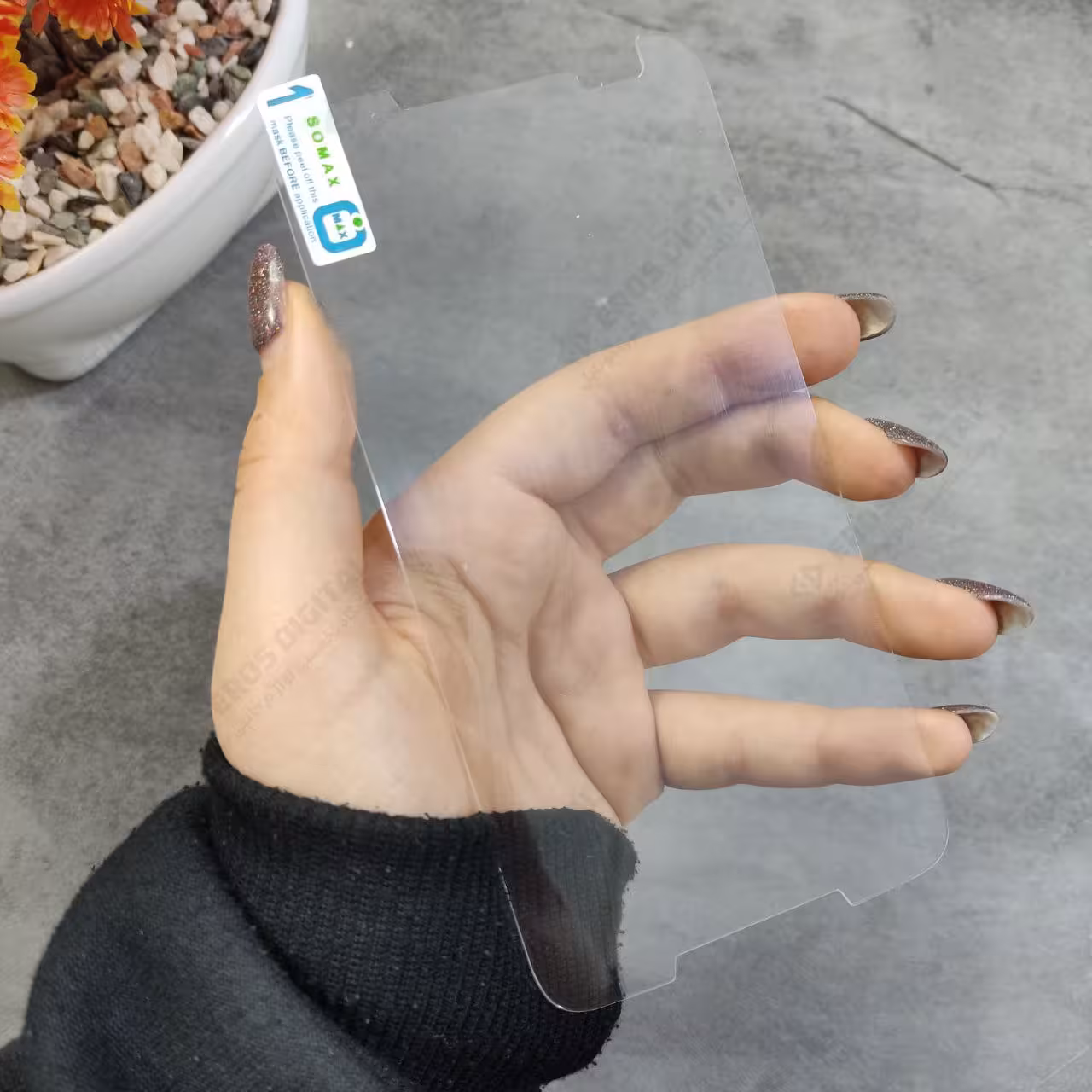 گلس HTC D828 شیشه ای Tempered Glass طرح2