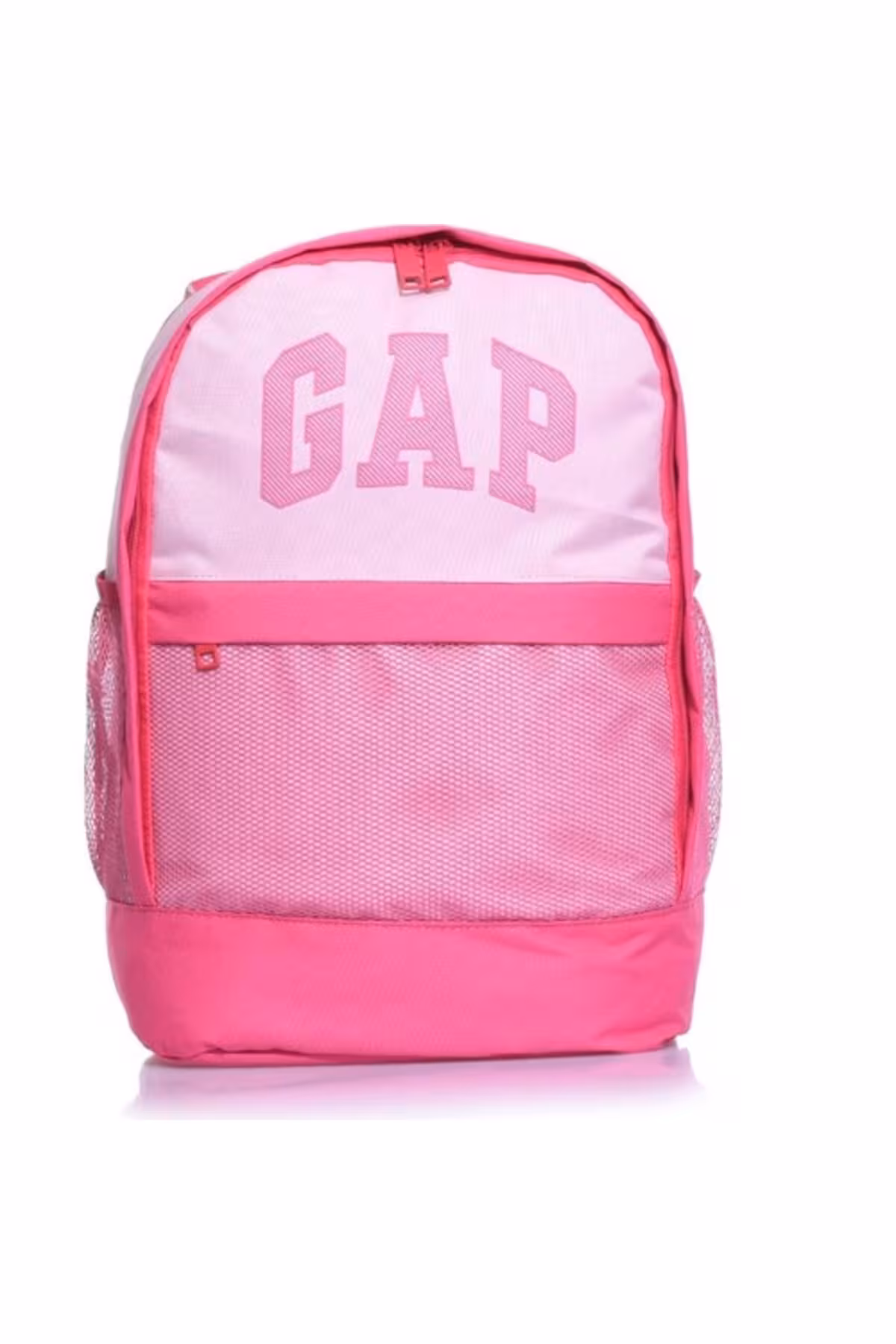 کیف مدرسه کوله پشتی دو قسمت صورتی GAP