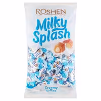 تافی مغز شیری روشن Roshen Milky Splash