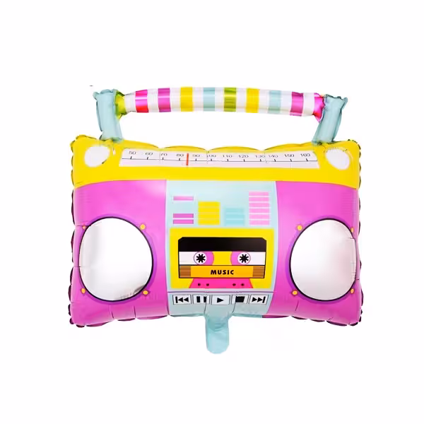 بادکنک فویلی رادیو ضبط