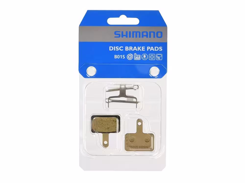 لنت ترمز دوچرخه هیدرولیک شیمانو مدل Shimano B01S Resin Disc Brake Pad