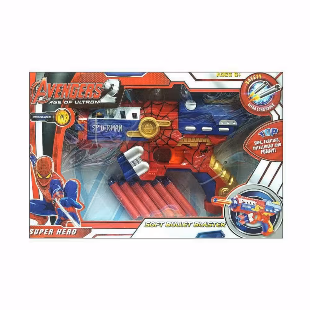 خرید تفنگ اسپایدرمن Avengers Age ‌Of Ultron Spider Man Gun