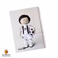 دفتر خط دار 40 برگ عروسکی ایمان (iman)