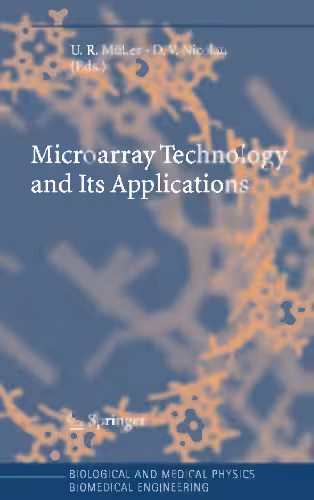 خرید و دانلود نسخه کامل کتاب Microarray Technology and Its Applications