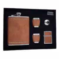 ست نوشیدنی استیل چرمی ان بی کو