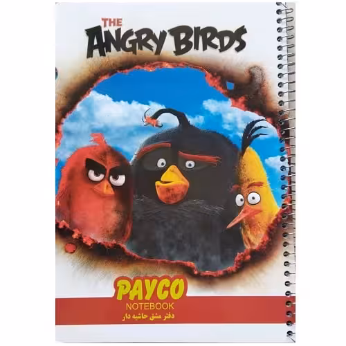 انواع دفتر 50 برگ سیمی حاشیه دار پایکو