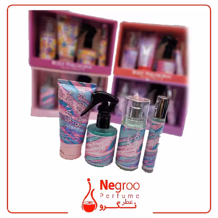 پک کادوئی خوشبوکننده بدن (صورتی )