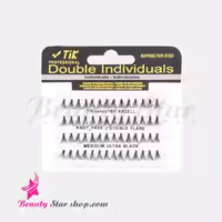 مژه بدون گره دوبل تیک سایز مدیوم