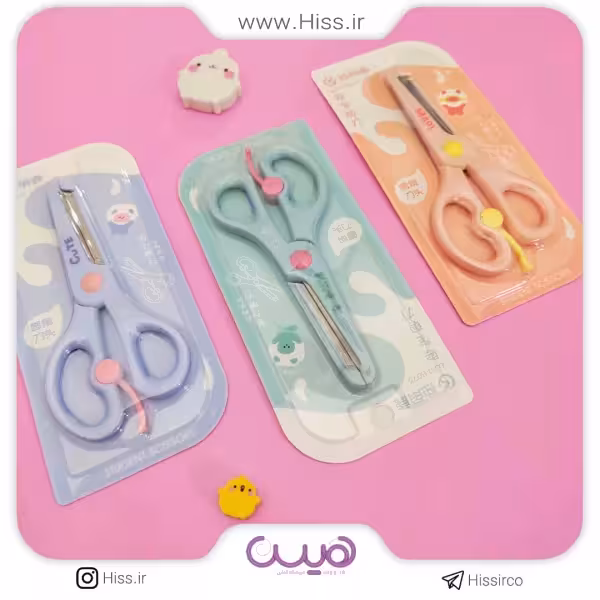 قیچی کاردستی پاستیلی