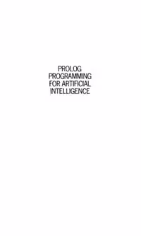 خرید و دانلود نسخه کامل کتاب Prolog programming for artificial intelligence