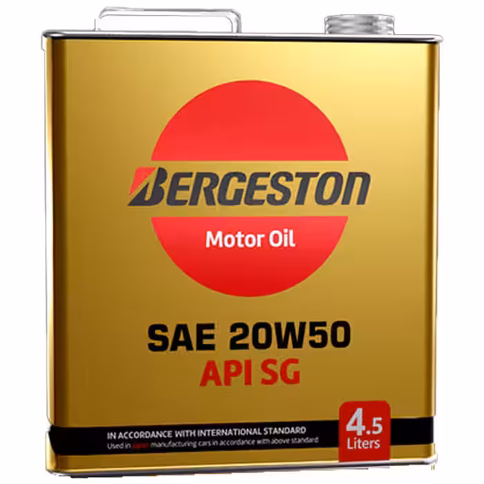 خرید روغن موتور برجستون مدل SN 20W50 حجم 4.5 لیتری | اتوموبی