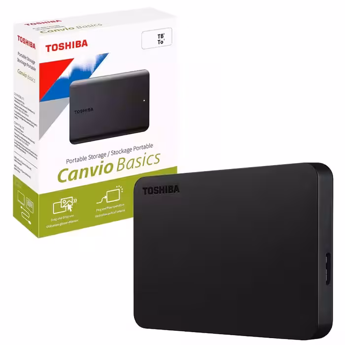 هارد Ext Toshiba Canvio Basics 2TB USB3.2-ماتریس