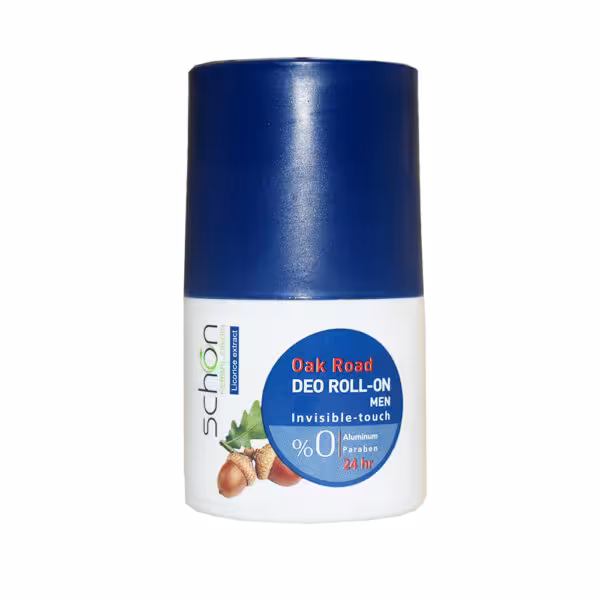 مام رول فاقد آلومینیوم مردانه شون Schon Oak Road Deo Roll-on