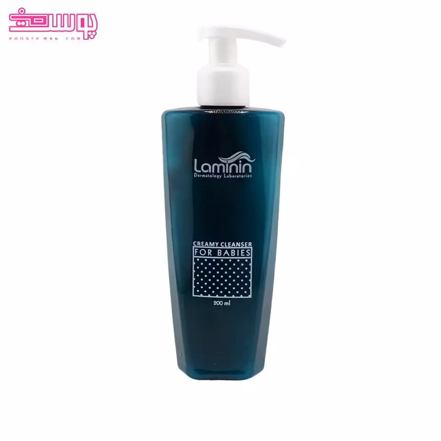 شوینده کرمی پوست کودکان لامینین حجم 200ml