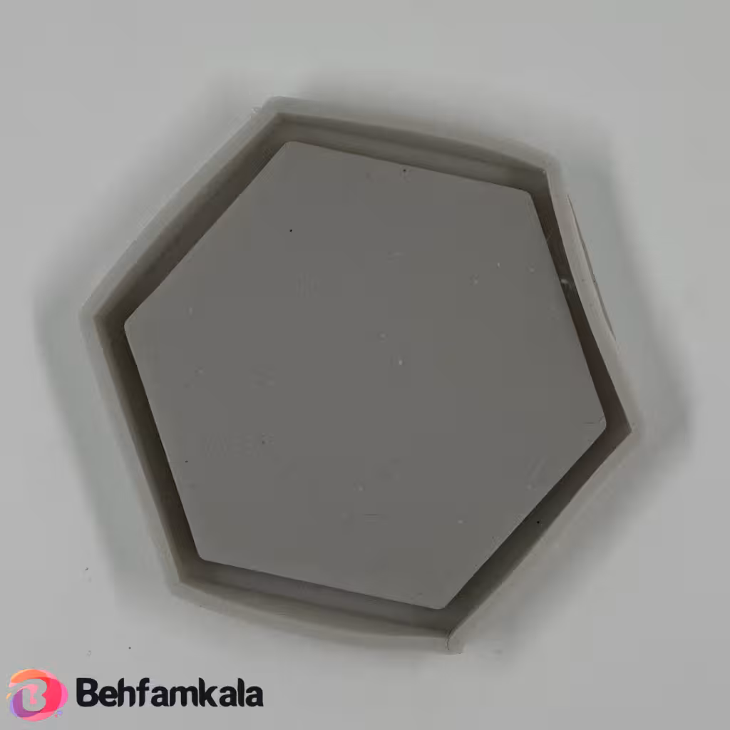 قالب سیلیکونی زیر لیوانی