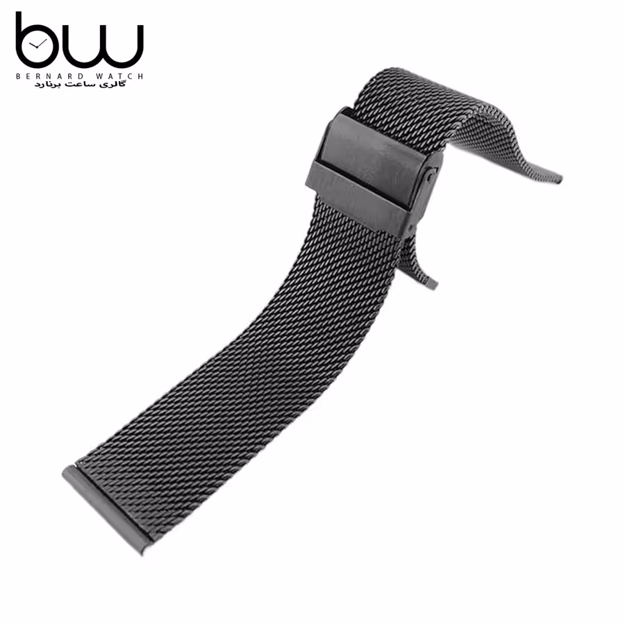 بند حصیری ساعت مچی مشکی