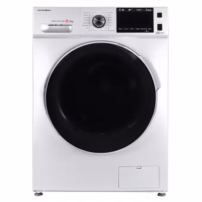 ماشین لباسشویی پاکشوما 9 کیلویی سفید مدل BWF-40903 WT