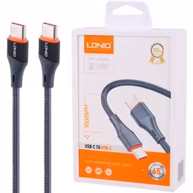 کابل شارژ دو سر تایپ سی الدینیو مدل LC631C