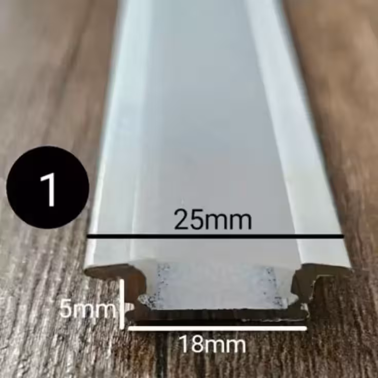 پروفیل لاین خطی توکار به همراه دیفیوزر