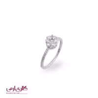 انگشتر نقره فلاور ES_8746