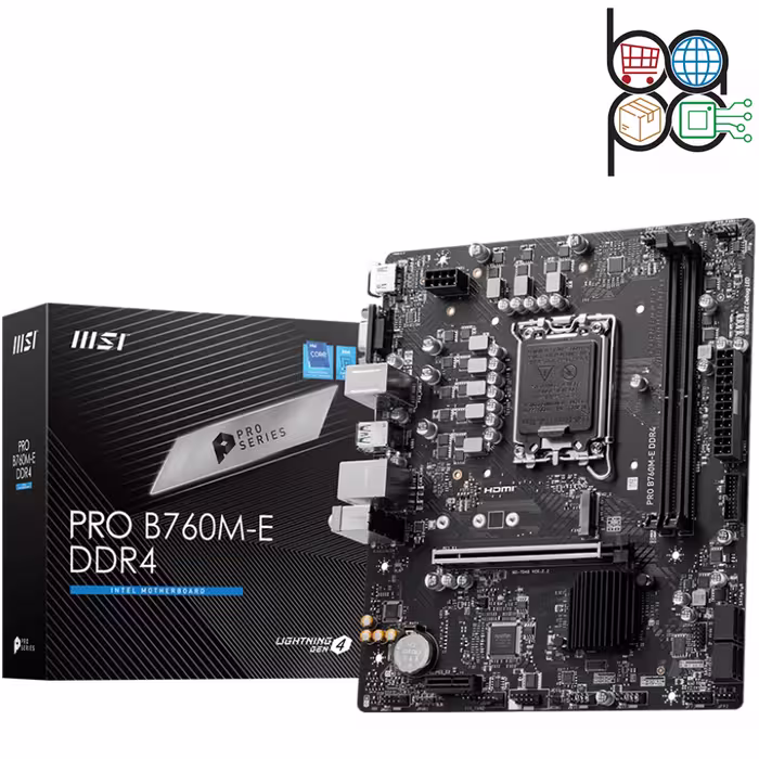 مادربرد MSI PRO B760 M-E DDR4