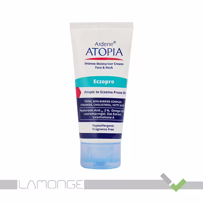کرم صورت و گردن مرطوب کننده Eczopro آردن اتوپیا