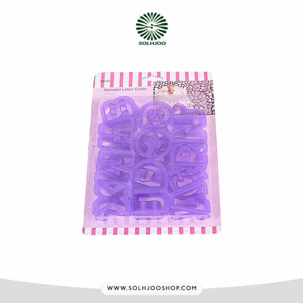 کاتر پلاستیکی حروف لاتین متوسط