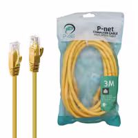 کابل شبکه CAT6E پی نت طول 3 متر