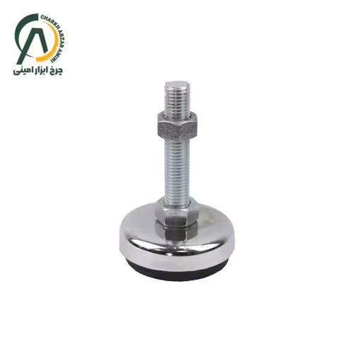 پایه کابینت فلزی پیچ 12 کفی 90 میلی متر