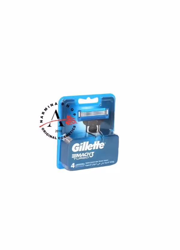 تیغ یدک ژیلت دستگاه مچ تری توربو 4عددی GILLETTE