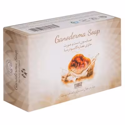 صابون قارچ گانودرما دست و صورت - برای جوش و جای جوش - یک عددی