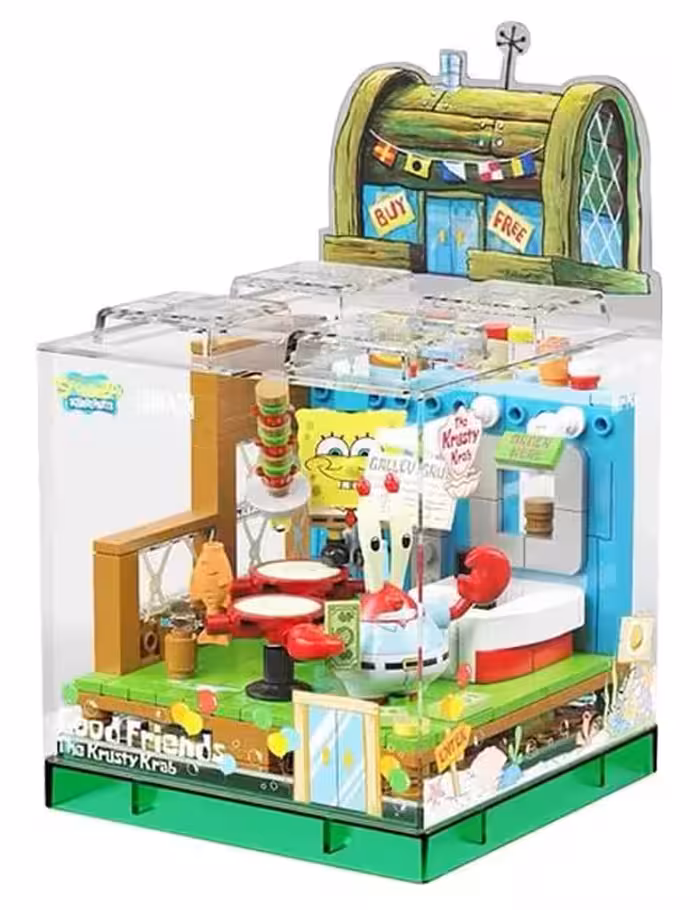 لگو 310 تکه باب‌اسفنجی و آقای خرچنگ برند Area-X مدل AB0026