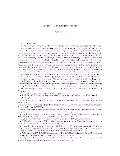 خرید و دانلود نسخه کامل کتاب Geometric function teory