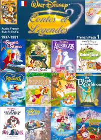 دانلود کارتون Walt Disney French Animation package 1