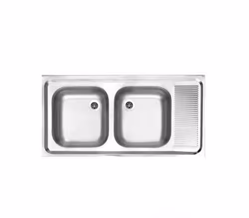 سینک استیل البرز دولگن براق 5*50*100