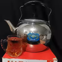 کتری استیل 5 لیتری خمره ای ارسال رایگان