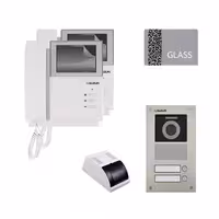 مجموعه دربازکن تصویری سوزوکی مدل 413m-4ucm دو واحدی به همراه محافظ صفحه