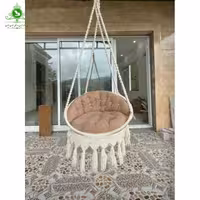 تاب ریلکسی یک نفره مکرومه بافی مدل سیاره