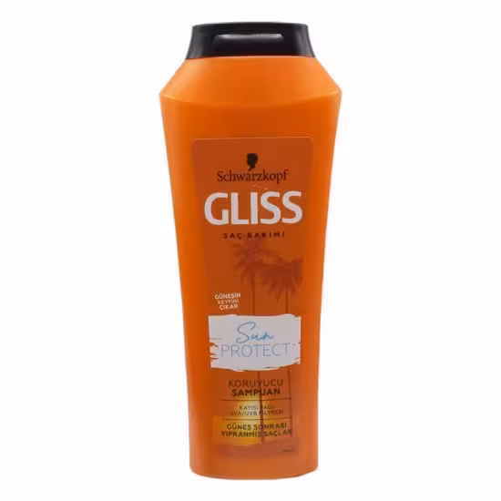 مشخصات، خرید و قیمت شامپو محافظت کننده مو گلیس GLISS مدل SUN PROTECT حجم 500 میل ⭐️ ویان مارکت